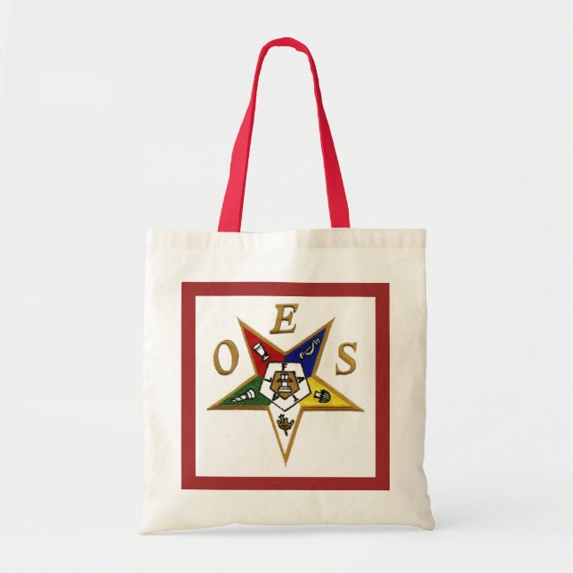 Order Of Eastern Star Tote Bag (Front)