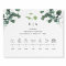 Order of Events Wedding Decor Greenery 