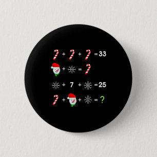 Order Of Operations Quiz Funny Math Teacher Christ Button