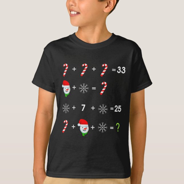 Order Of Operations Quiz Funny Math Teacher Christ T-Shirt (Front)