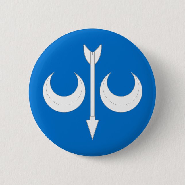 Order of the Argent Arrow Button (Front)
