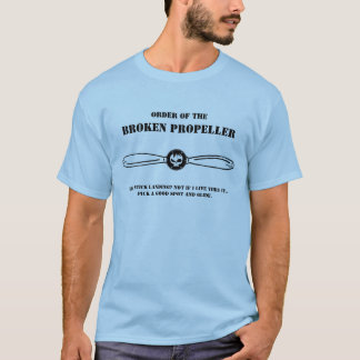 Order of the, Broken Propeller - Blue T-shirt