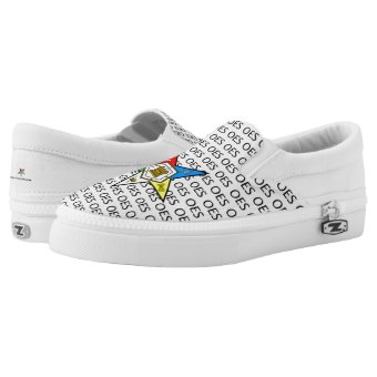 Order of the Easter Star Slip On Shoes | Zazzle