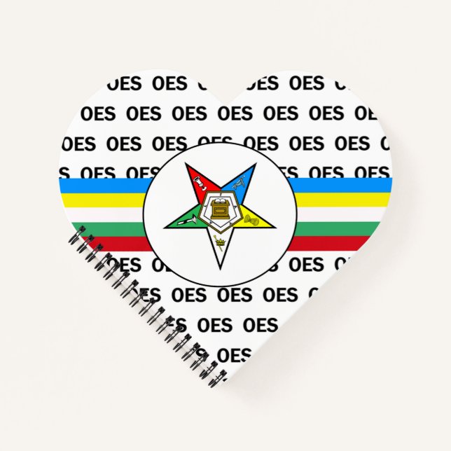 Order of the Easter Star Small Notepad Notebook (Front)
