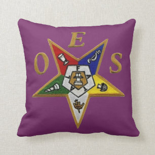 ORDER of the EASTERN STAR 16"x16" PILLOW