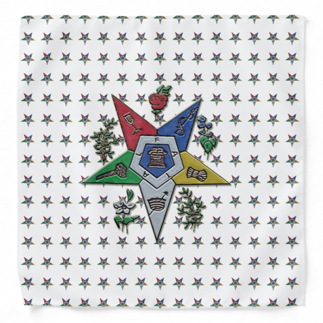 Order Of The Eastern Star Bandana (Front)