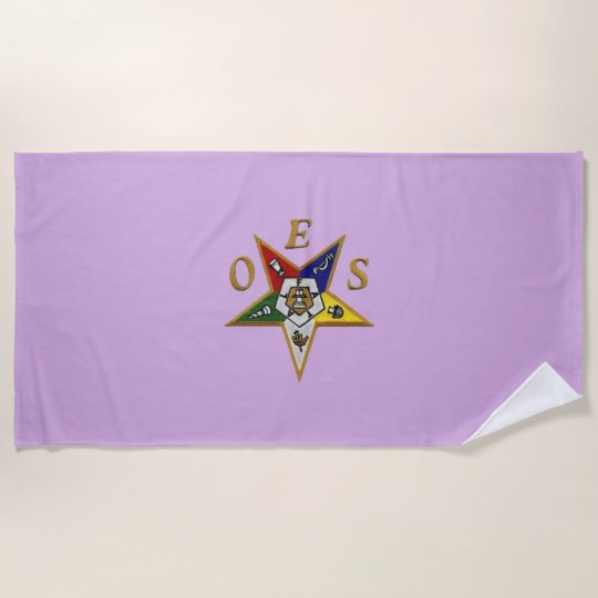 Order of the Eastern Star Beach Towel | Zazzle.com