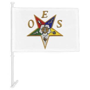Order of the Eastern Star Car Flag