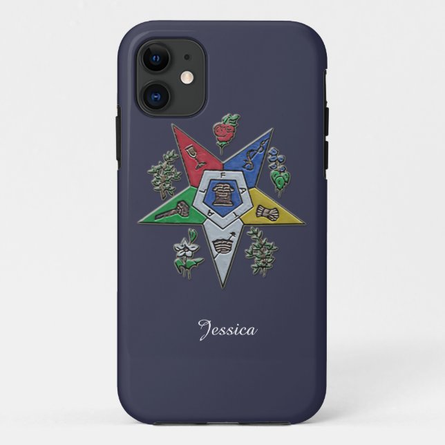 Order Of The Eastern Star Case-Mate iPhone Case (Back)