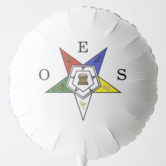 Order of the Eastern Star Emblem of the Order Balloon (Front)