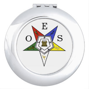 Order of the Eastern Star Emblem of the Order Compact Mirror