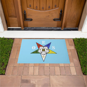 Order of the Eastern Star Emblem of the Order Doormat