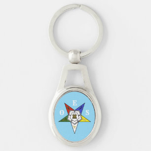 Order of the Eastern Star Emblem of the Order Keychain