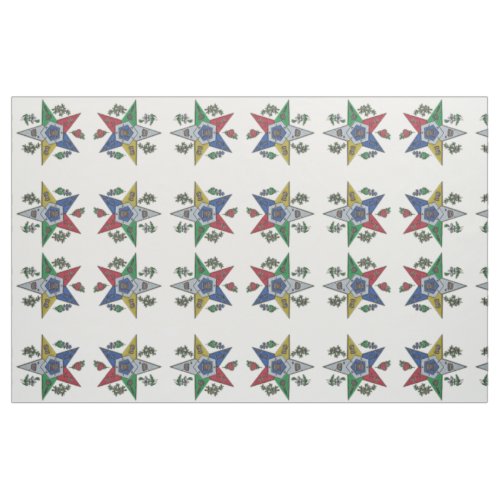Order Of The Eastern Star Fabric