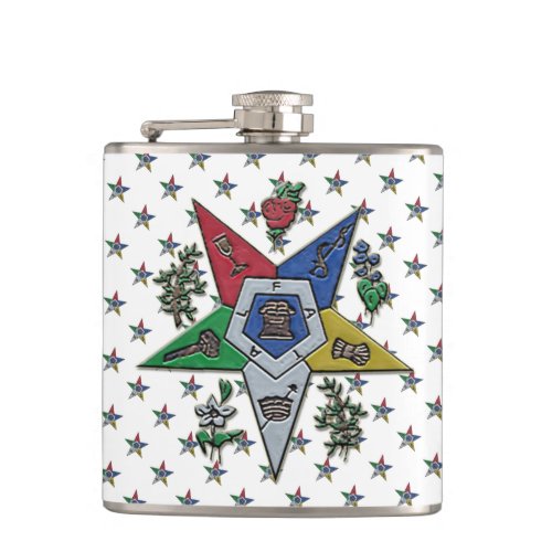 Order Of The Eastern Star Flask