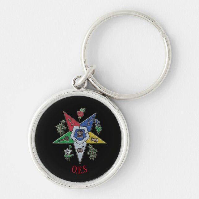 Order Of The Eastern Star Keychain (Front)