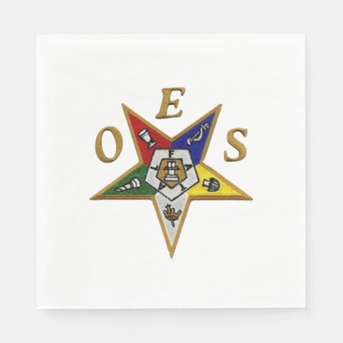 ORDER of the EASTERN STAR LUNCHEON NAPKINS