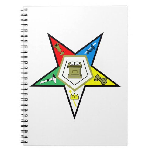 ORDER OF THE EASTERN STAR NOTEBOOK