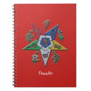 Order Of The Eastern Star Notebook