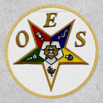 Order Of The Eastern Star Patch by ALMOUNT at Zazzle