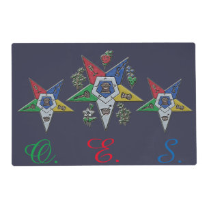 Order Of The Eastern Star Placemat