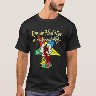 Order Of The Eastern Star Pride Oes Keep Your Head T-Shirt