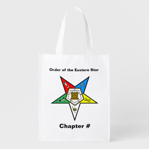 Order of the Eastern Star Reusable Bag