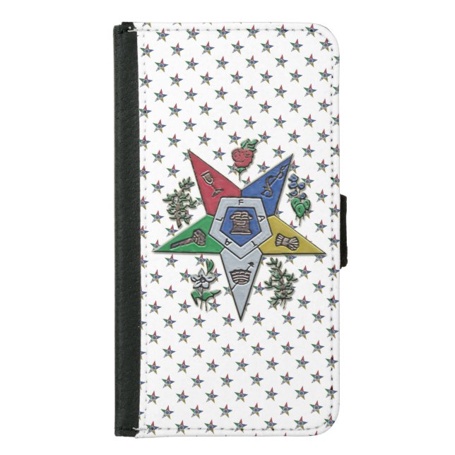 Order Of The Eastern Star Samsung Galaxy Wallet Case (Front)