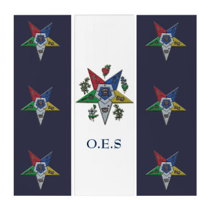 Order Of The Eastern Star Triptych