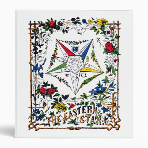 Order of the Eastern Star Vintage Signet Binder