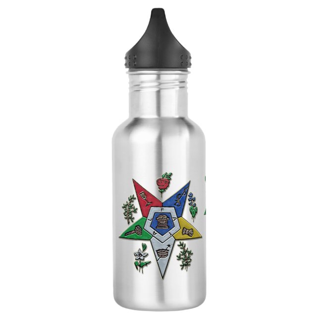 Order Of The Eastern Star Water Bottle (Left)