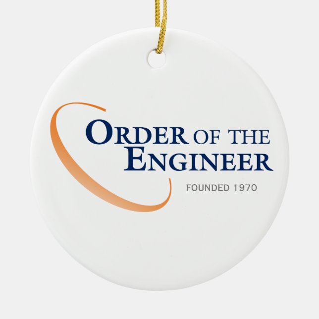 Order of the Engineer Ornament (Front)