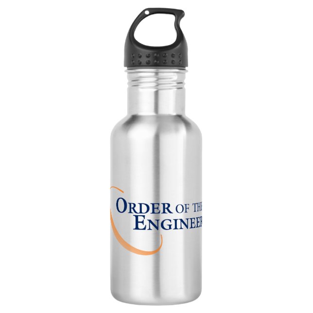 Order of the Engineer Stainless Steel Water Bottle (Front)