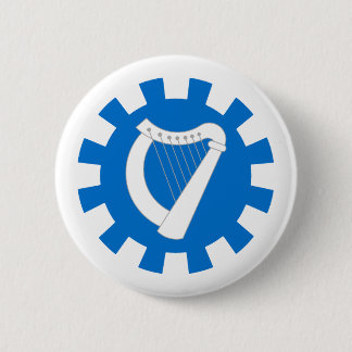 Order of the Harp Argent Button