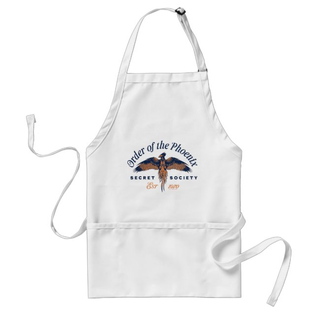 ORDER OF THE PHOENIX Secret Society Graphic Adult Apron (Front)