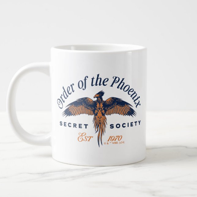 ORDER OF THE PHOENIX Secret Society Graphic Giant Coffee Mug (Left)