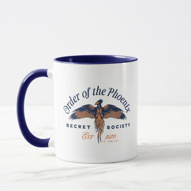 ORDER OF THE PHOENIX Secret Society Graphic Mug (Left)