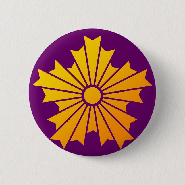 Order of the Rising Sun Pinback Button (Front)