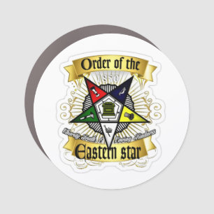 Order or Eastern Star Car Magnet