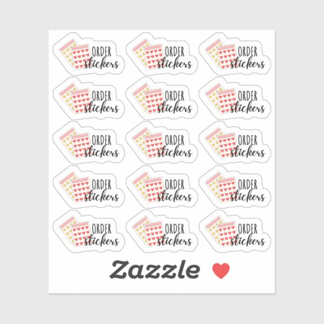 Order Organize Sticker Reminder Functional Planner (Sheet)