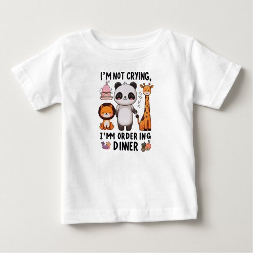  ordering dinner and cute animal graphic t shirt