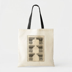 Orders of Architecture, Vintage Entablatures Tote Bag
