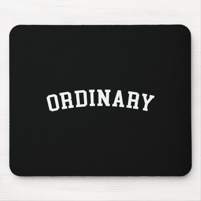 Ordinary  mouse pad (Front)