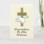 Ordination congratulations with a golden cross card