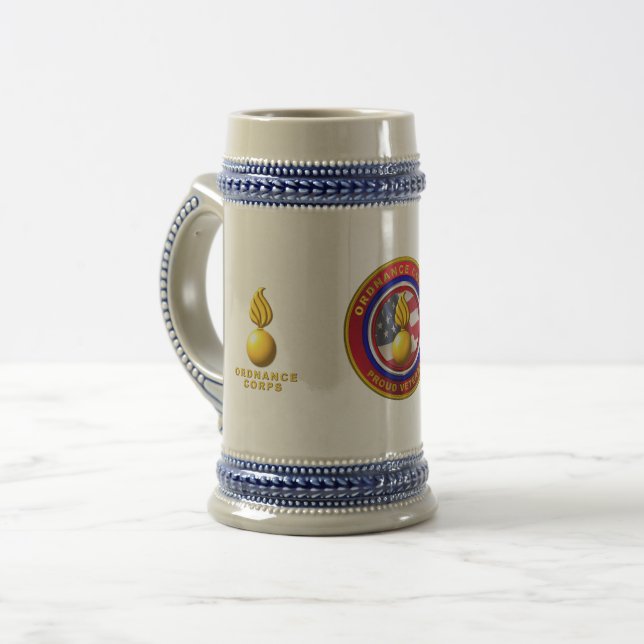 Ordnance Corps   Beer Stein (Front Left)