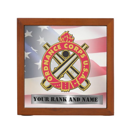 Ordnance Corps  Desk Organizer