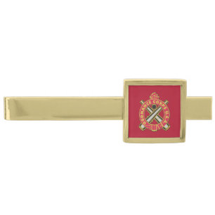 Ordnance Corps Gold Finish Tie Bar