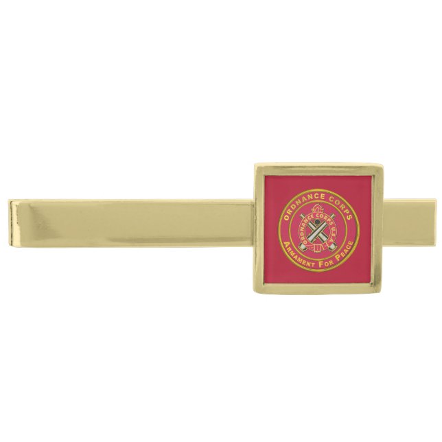 Ordnance Corps  Gold Finish Tie Bar (Front)