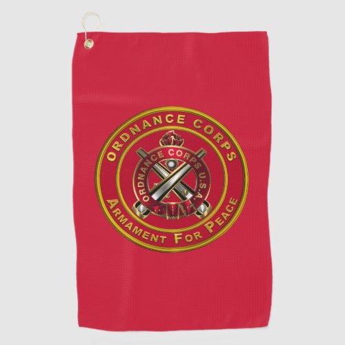 Ordnance Corps Golf Towel