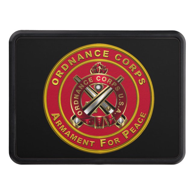 Ordnance Corps Hitch Cover (Front)